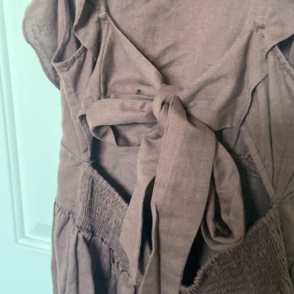 Free People Erin open tie back mini dress - Picture 7 of 8